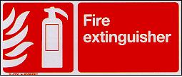 Fire Extinguisher Sign